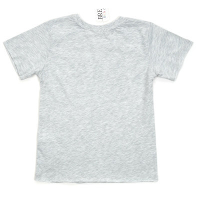 Футболка дитяча Breeze &quot;BRAVE&quot; (14351-134B-gray)