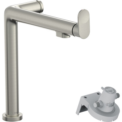 Змішувач Hansgrohe Aqittura M91 , під сталь (76804800)