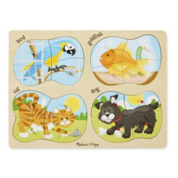Пазл Melissa&amp;Doug 4 в 1 Домашні тварини (MD9861)