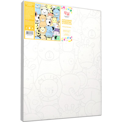 Картина по номерам Rosa Start Funny Animals 35 х 45 см (4823098538493)