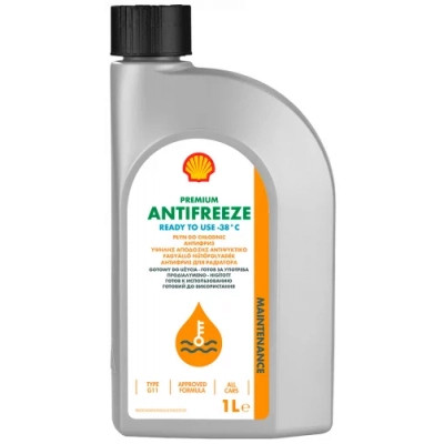 Антифриз Shell Premium 774С 1л (готовий G11 зел.) (3554)