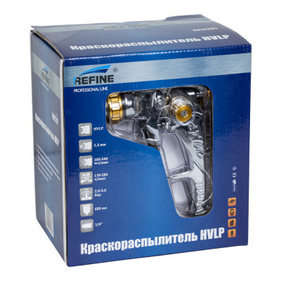 Фарбопульт Sigma HVLP 1.4мм верхній бак (пласт) (6812261)