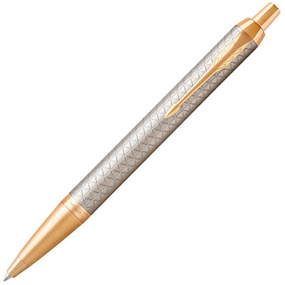 Ручка кулькова Parker IM 17 Premium Warm Silver GT BP (24 132)