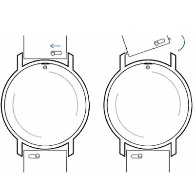 Ремінець до смарт-годинника BeCover Milanese Style для Samsung Galaxy (20mm)/Watch 5/ Watch 4.../Gear S2 Classic/Gear Sport Gold (707674)