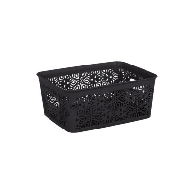 Кошик для зберігання Violet House 0501 1 Ажур Coffee 5 л (0501 1 Ажур COF б/кр. 5 л)