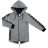 Куртка дитяча Blueland вітровка з капюшоном (10760-146B-gray)