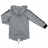 Куртка дитяча Blueland вітровка з капюшоном (10760-146B-gray)