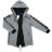 Куртка дитяча Blueland вітровка з капюшоном (10760-146B-gray)
