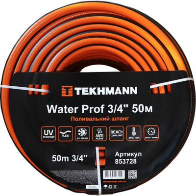 Шланг для поливу Tekhmann Water Prof 3/4&#039;&#039; 50 м (853728)
