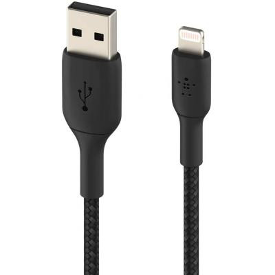 Дата кабель USB 2.0 AM to Lightning 2.0m Belkin (CAA002BT2MBK)