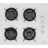 Варочна поверхня Jantar HGR 60 WH EF