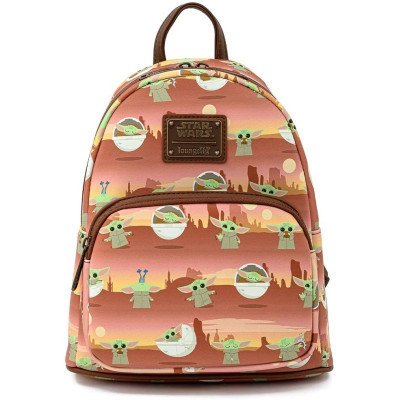 Рюкзак шкільний Loungefly Star Wars The Mandalorian - The Child Baby Yoda Mini Backpack (STBK0201)