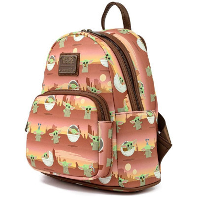Рюкзак шкільний Loungefly Star Wars The Mandalorian - The Child Baby Yoda Mini Backpack (STBK0201)