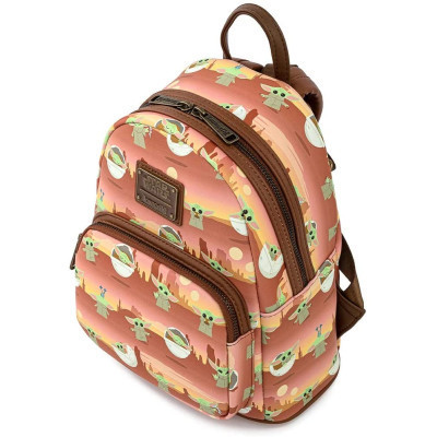Рюкзак шкільний Loungefly Star Wars The Mandalorian - The Child Baby Yoda Mini Backpack (STBK0201)