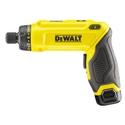 Викрутка акумуляторна DeWALT 7.2 Li-Ion, 2x1Ah, 430 об/хв, кейс (DCF680G2)