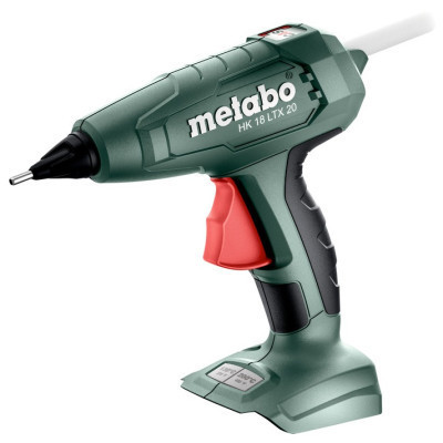 Клейовий пістолет Metabo HK 18 LTX 20, 18В, стрижні 11мм, подача 20г/хв (без АКБ та ЗП) (600797850)