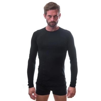 Термокофта Sensor Merino DF LS black 15100021 L (SM11M-black-L)