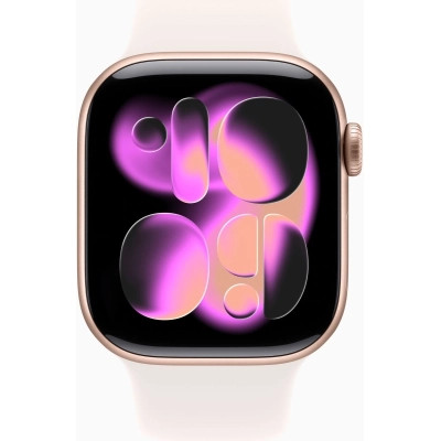 Смарт-годинник Apple Watch Series 11 GPS 42mm Rose Gold Aluminium Case with Light Blush Sport Band - S/M (MEU04RK/A)