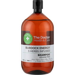 Шампунь The Doctor Health &amp; Care Burdock Energy 5 Herbs Infused Реп'яхова сила 946 мл (8588006041682)