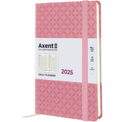 Тижневик Axent датований 2025 Partner Gently 145х210 мм, світло рожевий (8822-25-01-A)