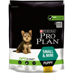Сухий корм для собак Purina Pro Plan Dog Small&amp;Mini Puppy з куркою і рисом 700 г (7613035118744)