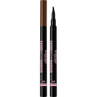 Фломастер для брів Deborah 24Ore Eyebrow Marker 02 - Light Brown (8009518343953)