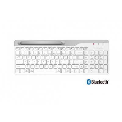 Клавіатура A4Tech FBK25 Wireless White