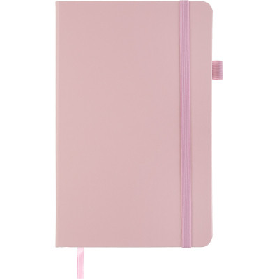 Книга записна Buromax Etalon 125x195 мм 96 аркушів в клітинку обкладинка зі штучної шкіри Рожева (BM.291160-10)