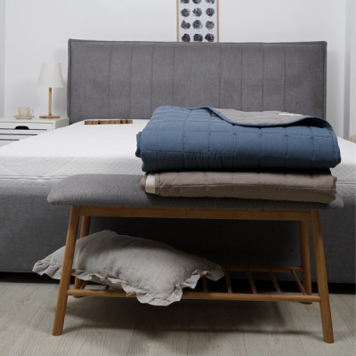 Покривало Viluta стьобане двустороннє Дует Місячне Сяйво 210х240 (duet_misayvo_210x240)