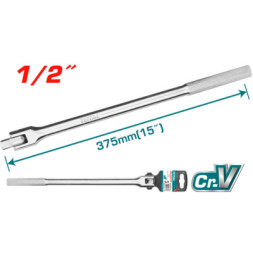 Ключ Total THTFX12151 вороток 1/2&quot;, 375 мм. (THTFX12151)