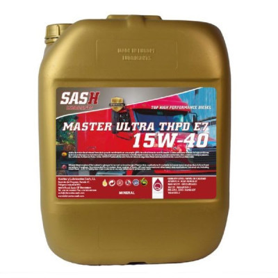 Моторна олива SASH мінеральне MASTER ULTRA 15W40 THPD E7 20л (100403)