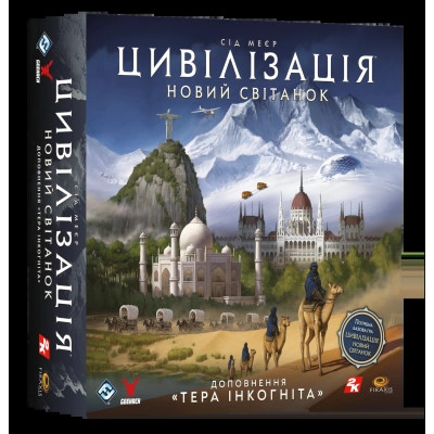 Настільна гра Geekach Games Цивілізація. Новий світанок - Тера інкогніта (Civilization: A New Dawn - Terra Incognita) (укр.) (GKCH195ti)