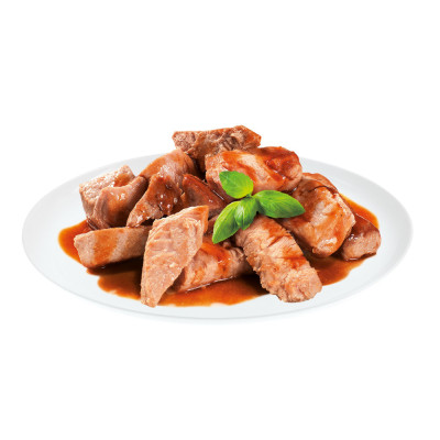 Вологий корм для кішок Brit Premium Delicate Fillets in Gravy Tuna філе в соусі (8595602570577)