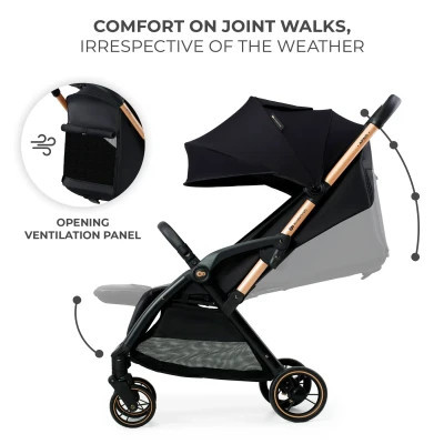 Коляска Kinderkraft Apino Raven Black (KSAPIN00BLK0000) (5902533924127)