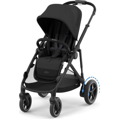 Коляска Cybex eGazelle S BLK Moon Black (524000517)