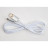 Дата кабель USB 2.0 AM to Micro 5P 1m LED silver Vinga (VCPDCMLED1S)