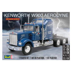 Збірна модель Revell Вантажний тягач Kenworth W900 рівень 4 масштаб 1:25 (RVL-11507)