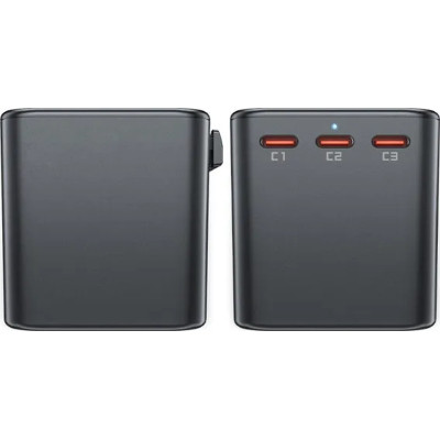 Зарядний пристрій Acefast 5xUSB 75W (3xUSB-C + 2xUSB-A) Gan Z1 Fast Charger (6974316282495)