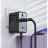 Зарядний пристрій Acefast 5xUSB 75W (3xUSB-C + 2xUSB-A) Gan Z1 Fast Charger (6974316282495)