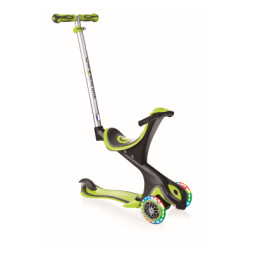 Самокат Globber EVO COMFORT LIGHTS 5 в 1 Зелений (459-106)