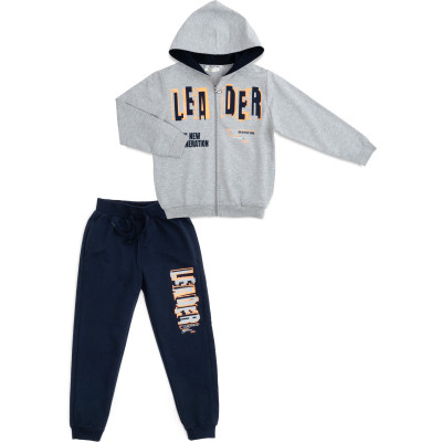 Спортивний костюм дитячий Breeze LEADER (14641-152-gray)