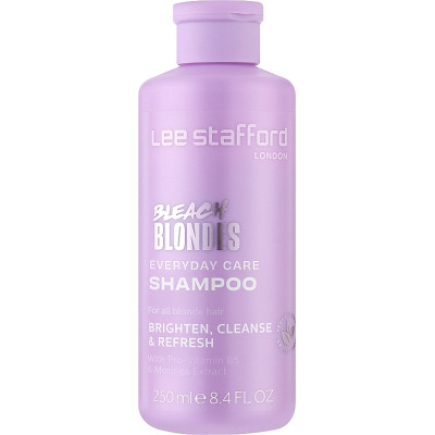 Шампунь Lee Stafford Bleach Blondes Everyday Care Shampoo Щоденний для освітленого волосся 250 мл (5060282705654)