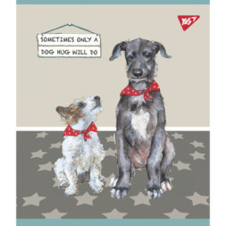 Зошит Yes А5 Dogs 24 аркушів лінія (766849)
