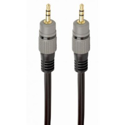 Кабель мультимедійний Jack 3.5mm M to Jack 3.5mm M 1.5m Cablexpert (CCAP-3535MM-1.5M)