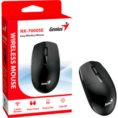 Мишка Genius NX-7000SE Wireless Black (31030032400)