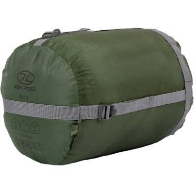 Спальний мішок Highlander Phoenix Ember 250/-3C Olive Green Left (SB243-OG) (929694)