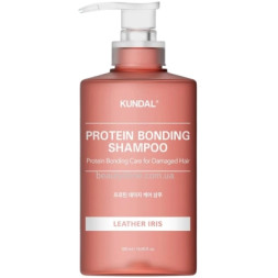 Шампунь Kundal Protein Bonding Shampoo Leather Iris 500 мл (8809809429010)