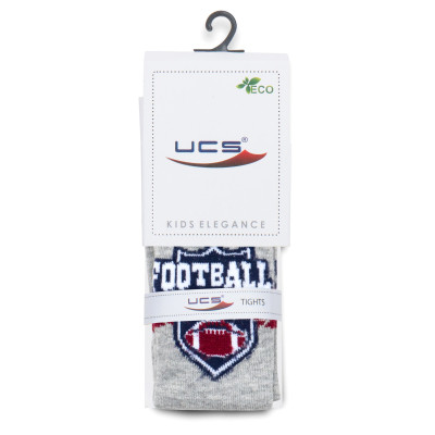 Колготки дитячі UCS Socks FOOTBALL (M0C0301-2095-1B-gray)
