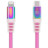 Дата кабель USB-C to Lightning 1.0m MFI Rainbow REAL-EL (EL123500054)