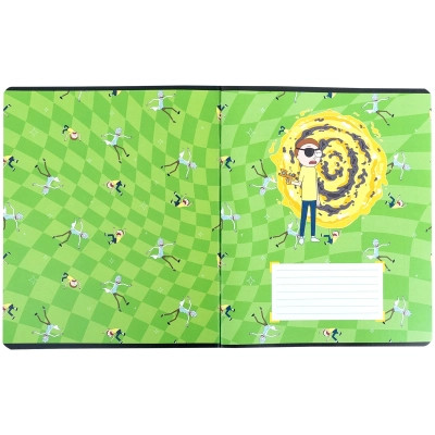 Зошит Kite Rick and Morty 24 аркушів, лінія (RM24-239)